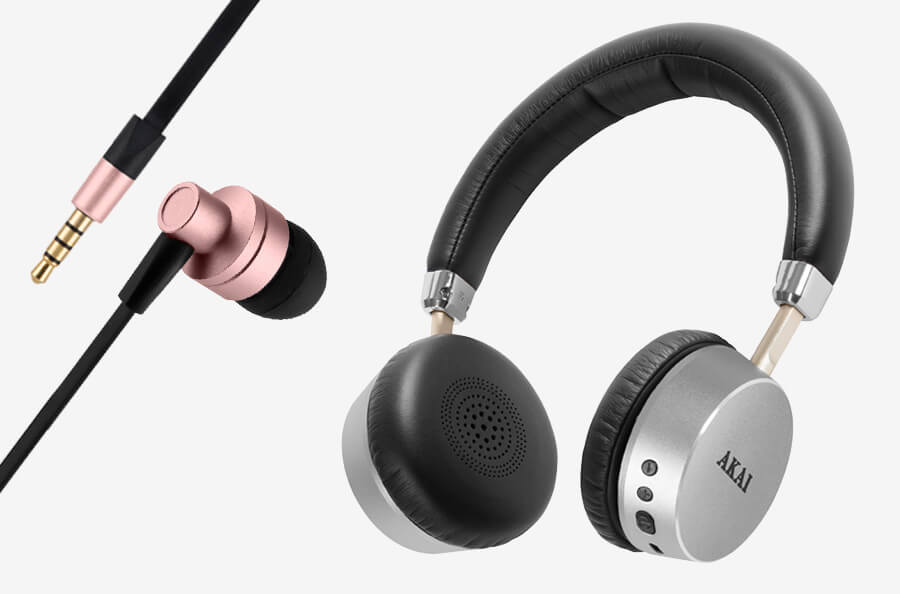 Akai DYNMX headphones and earphones